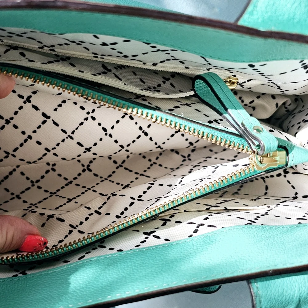 Kate Spade β οΈ New York Quinn Villabella Avenue Leather Bow Bag - Picture 9 of 12
